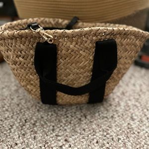 Zara straw handbag